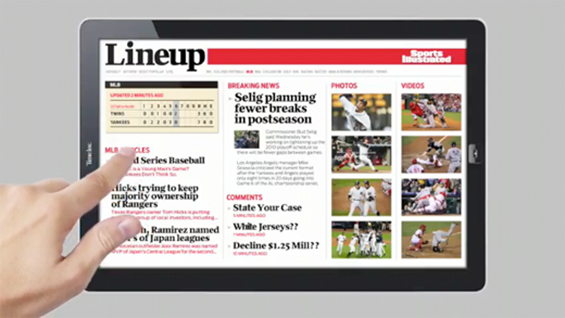 Sports Illustrated Gets Ready for NextGen E-Readers